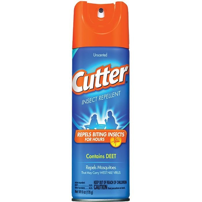 Cutter Unscented Insect Repellent Spray – 10% DEET Protection