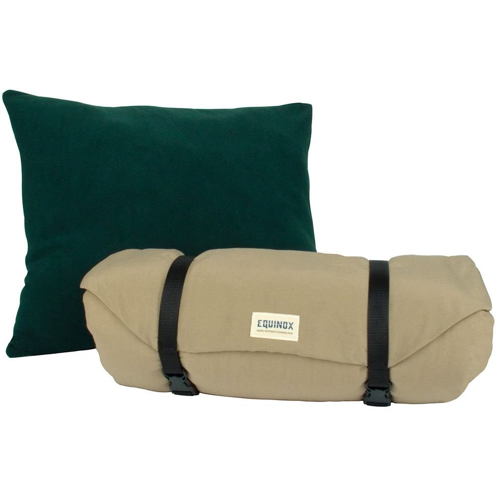 Armadillo Camping Pillows – Roll-Up Microfleece Travel Pillow, Made in USA
