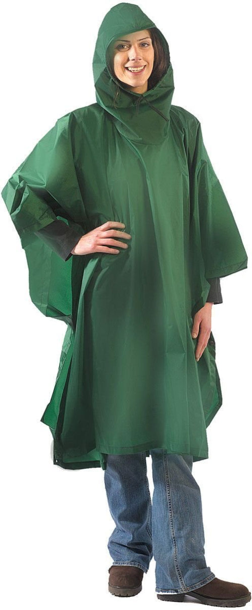 Equinox Regular Ultralite Poncho + Shelter – Outdoor Rain Protection & Shelter Poncho (UBG255 ASSORT)