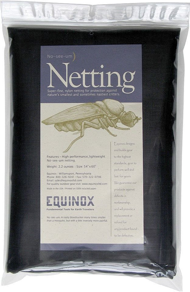 Equinox 146274 Packaged No-See-Um Mosquito Net – Outdoor Insect Protection