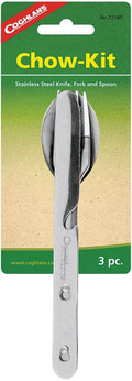 Coghlan’s Chow Kit – Stainless Steel Knife, Fork & Spoon Set
