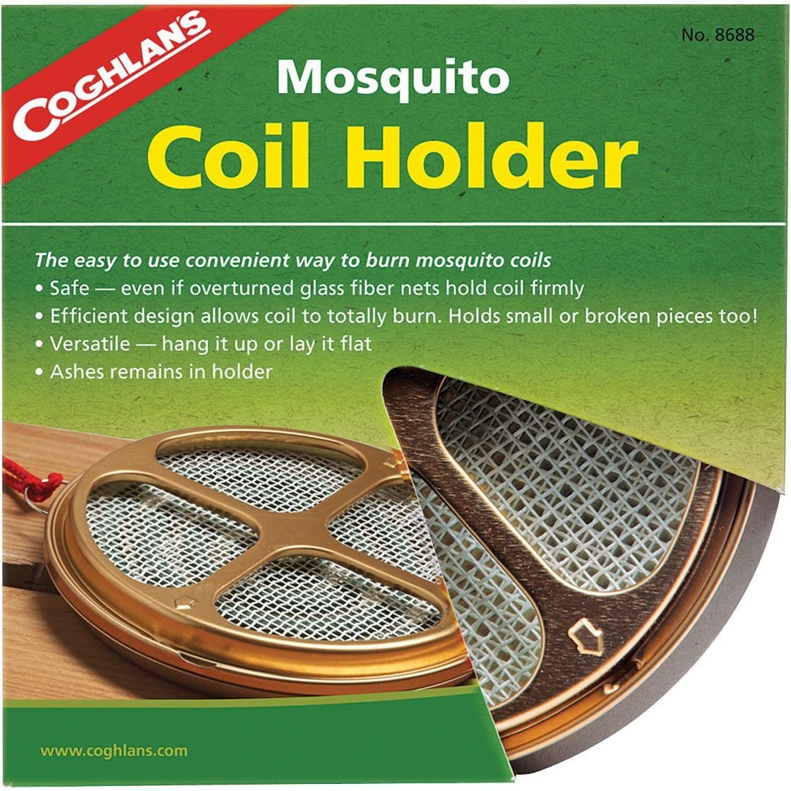 Coghlan’s Mosquito Coil Holder – Compact Outdoor Bug Control Accessory