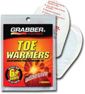 Grabber Adhesive Toe Warmers – Air-Activated Boot & Shoe Warmers (6+ Hours)