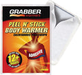 Grabber Body Warmers – Air-Activated Adhesive Heat Packs (12+ Hours)
