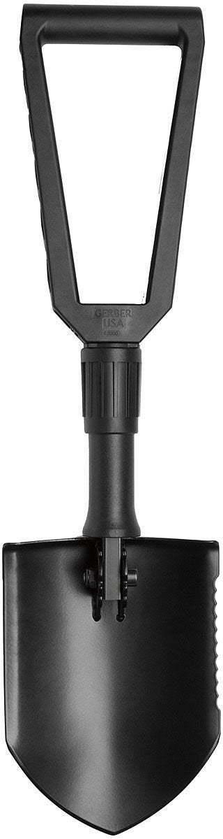 Gerber Folding Spade E-Tool with Serrated Blade – Compact Entrenching & Survival Shovel