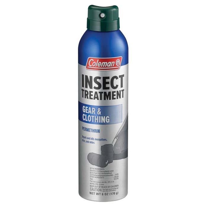 Coleman Gear & Clothing Insect Spray – Permethrin Treatment