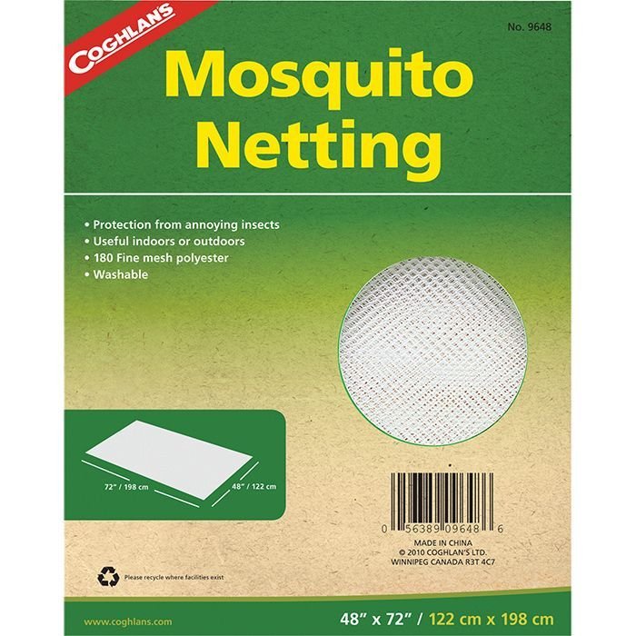 Coghlan’s Mosquito Net – Fine Mesh Rectangular Insect Protection