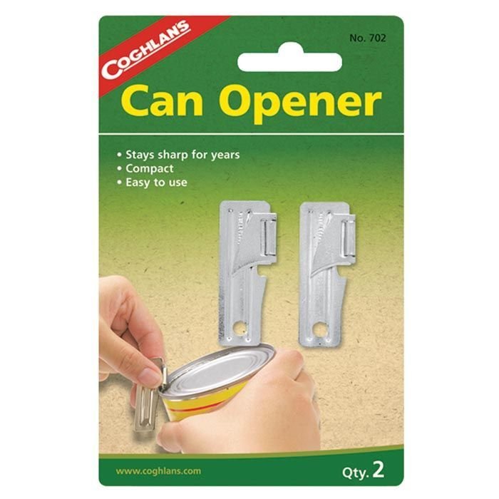 Coghlan’s GI Can Opener – Military-Style Pocket Opener (2-Pack)
