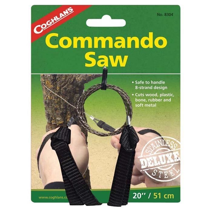 Commando Saw 20" – NATO-Approved Stainless Steel Survival Pocket Saw