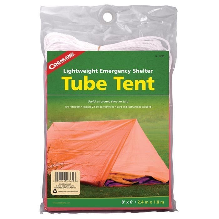 Coghlan’s Tube Tent – Lightweight Emergency Shelter for 2 People