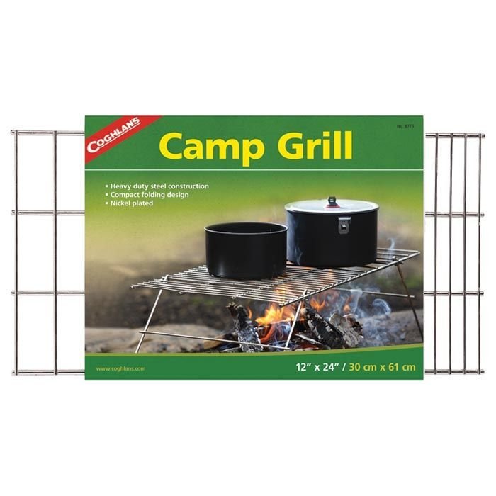 Coghlan’s Camp Grill – Heavy-Duty Folding Campfire Grill