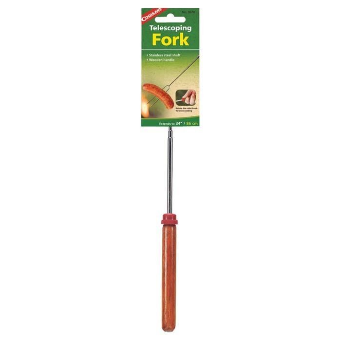 Coghlan’s Telescoping Roasting Fork (12.5″–34″ Extendable)