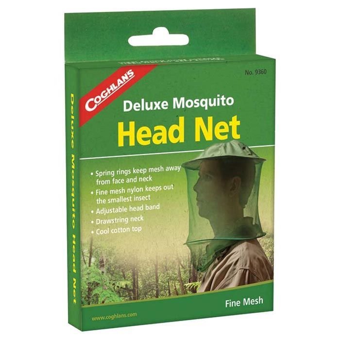 Coghlans Deluxe Fine Mesh Mosquito Head Net