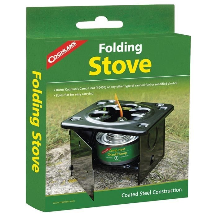 Coghlan’s Folding Stove – Compact Solid Fuel Camping Stove