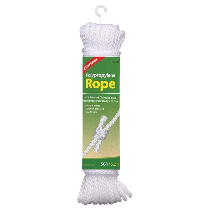 Coghlan’s 0020 Poly Rope – 50 ft Polypropylene Outdoor Rope