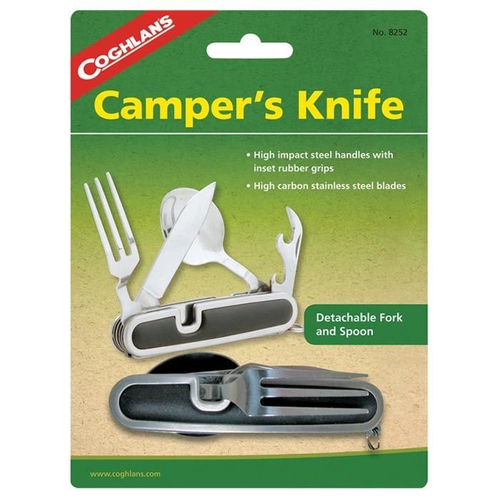 Coghlan’s Camper’s Knife – 4-in-1 Camping Utensil & Knife Tool