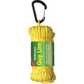 Coghlan’s Reflective Guide Line – 50 ft High-Visibility Guy Line with Carabiner