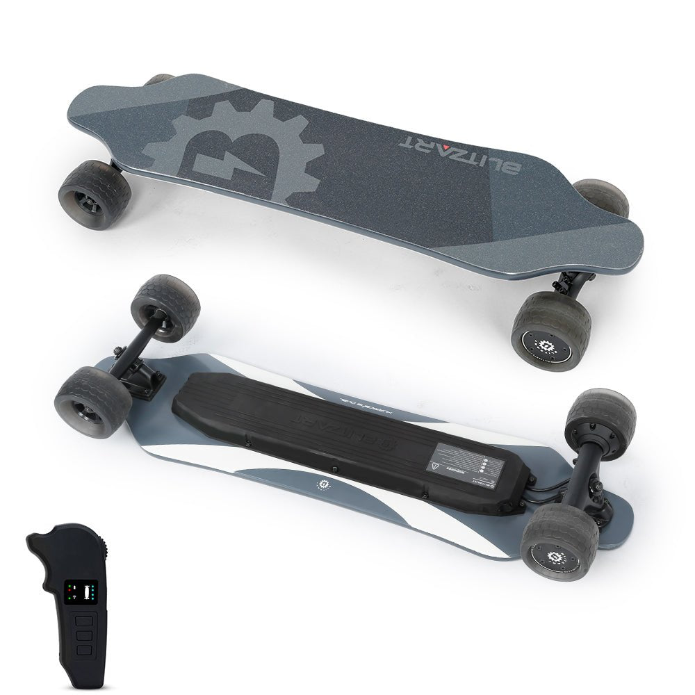 Blitzart 38″ Dual Electric Skateboard – 4.2″ Wheels
