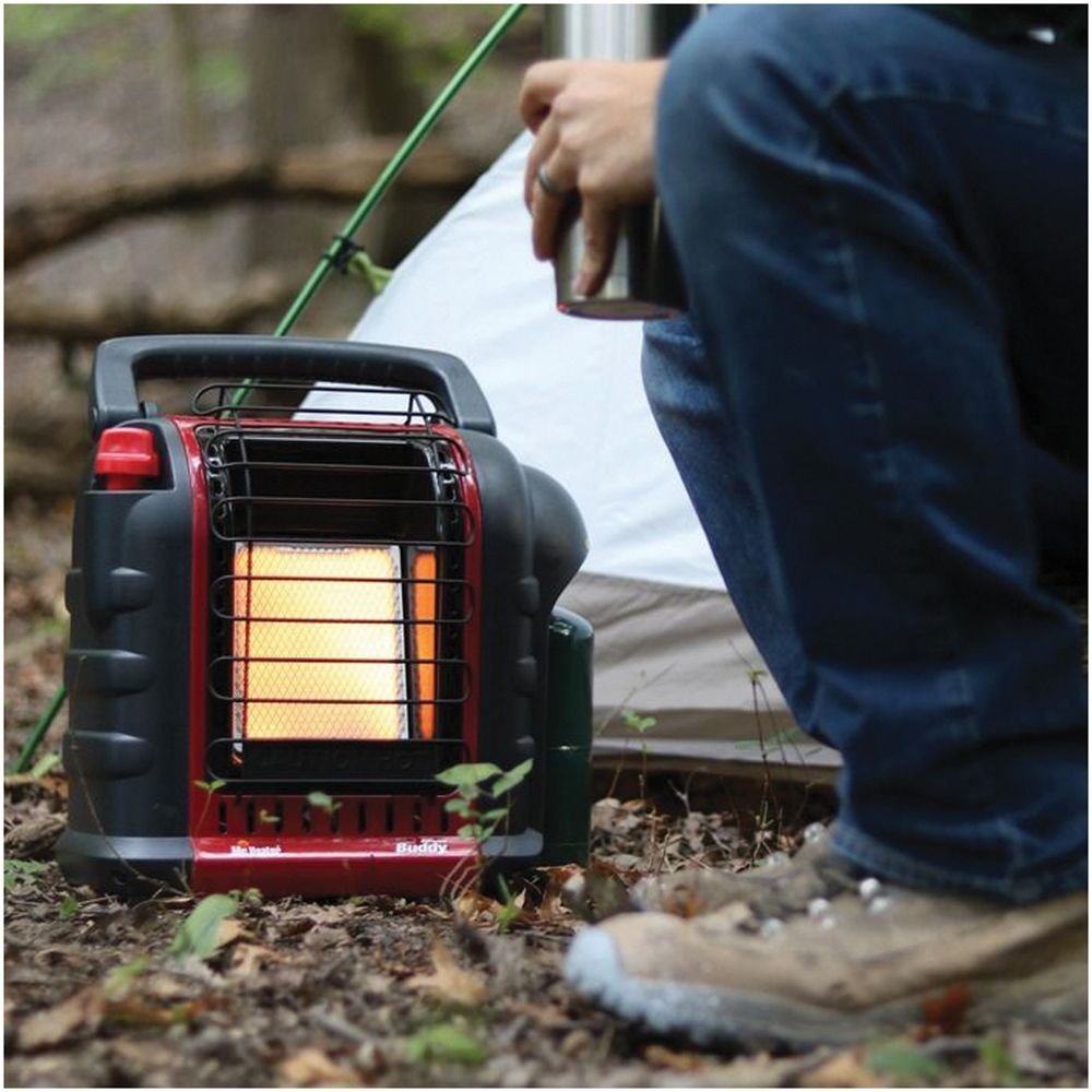 Mr. Heater Big Buddy Portable Propane Heater – 4,000–18,000 BTU Indoor-Safe Heater