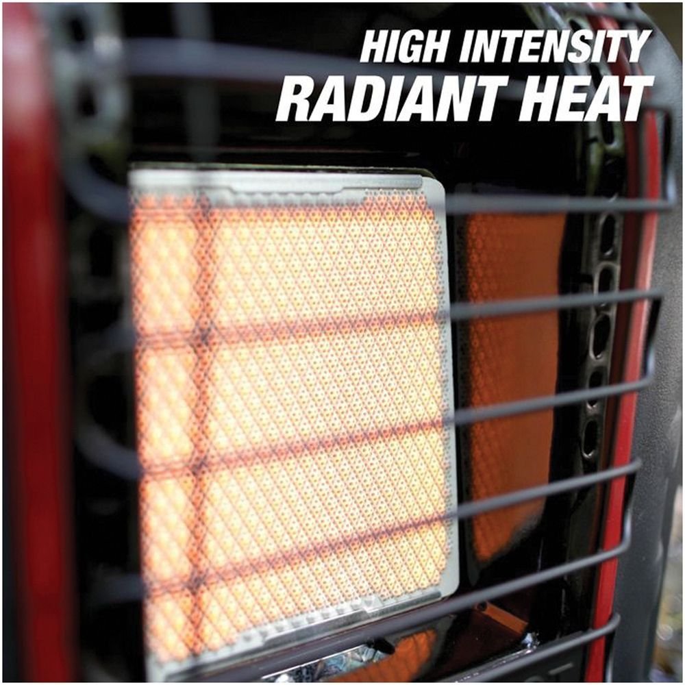 Mr. Heater Big Buddy Portable Propane Heater – 4,000–18,000 BTU Indoor-Safe Heater
