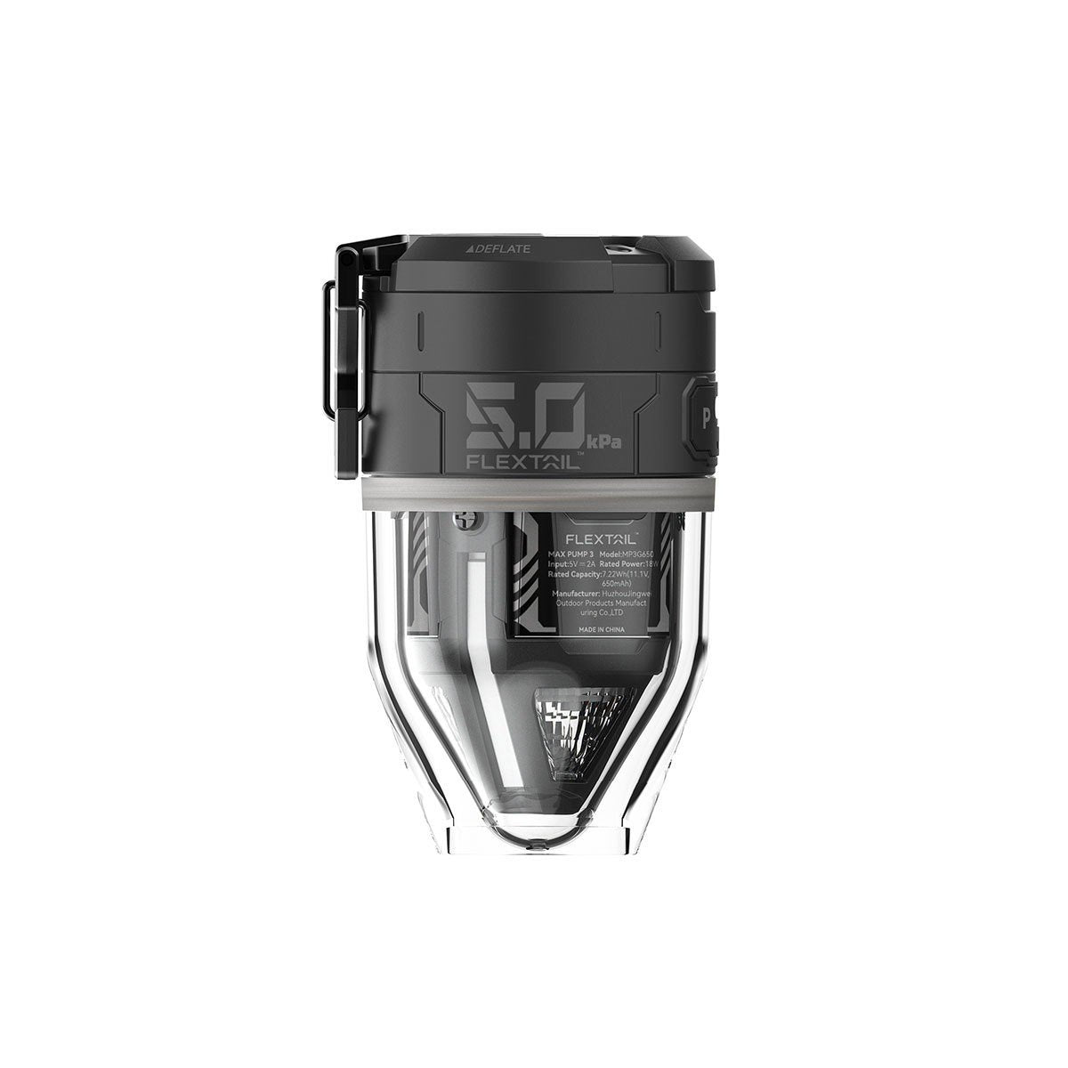 Flextailgear Max Pump 3 Rechargeable Portable Air Pump With LED Light