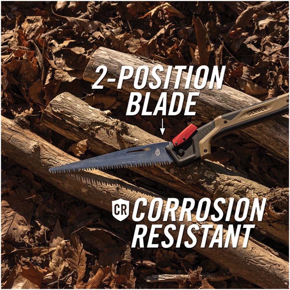Gerber Bushcraft Folding Saw – Compact Survival & Camp Saw