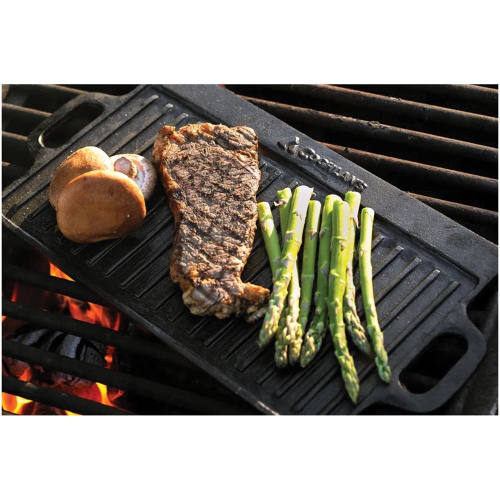 Coghlan’s Cast Iron Griddle – Double-Sided Grill & Skillet