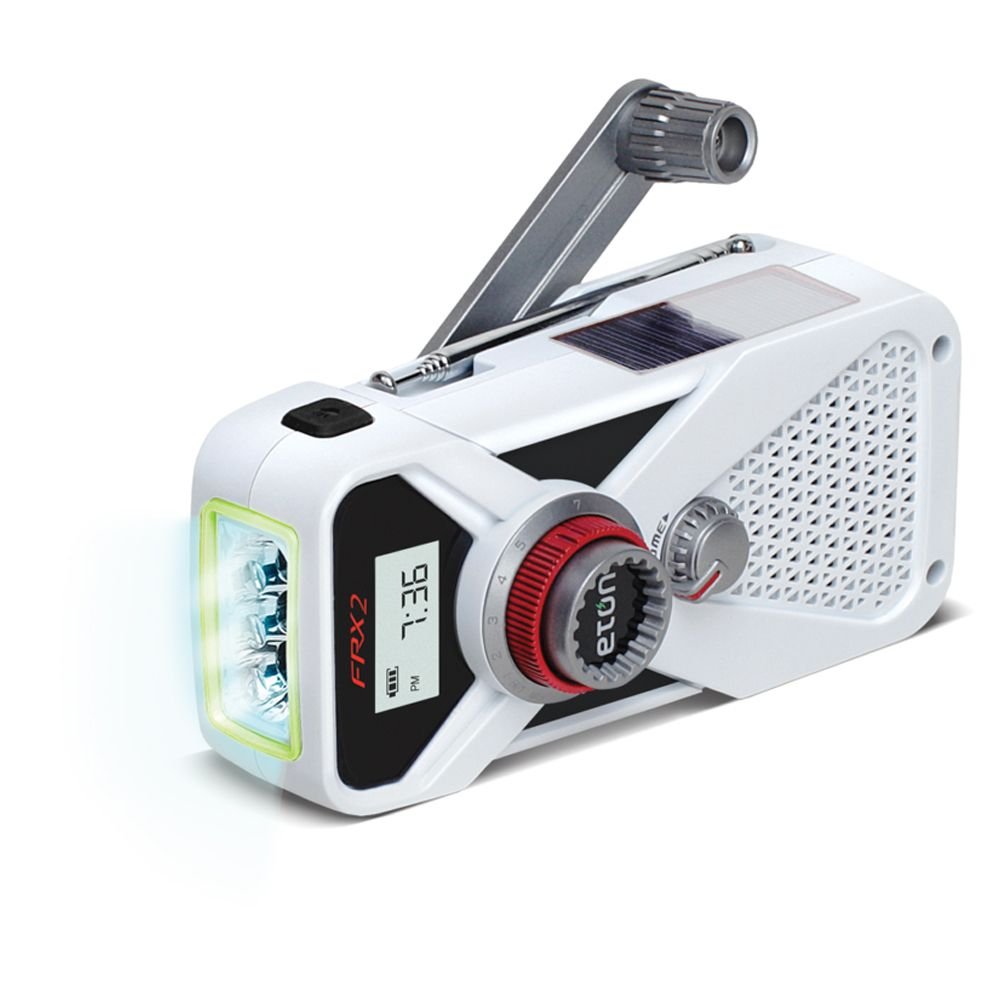 American Red Cross FRX2 Emergency Weather Radio – Solar & Hand Crank Powered