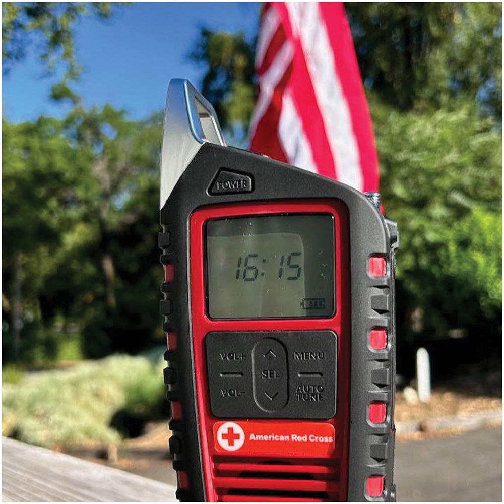 Emergency Solar & Hand Crank Weather Radio – Bluetooth Speaker with LED Flashlight