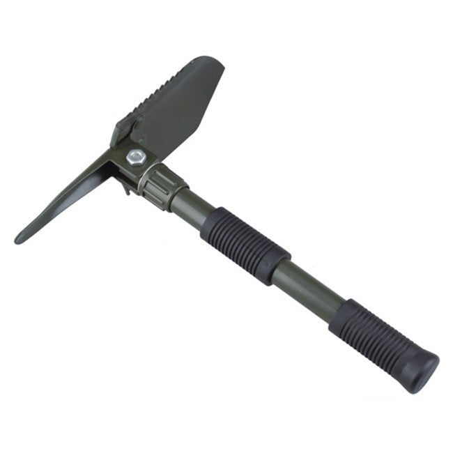 3-in-1 Folding Multi-Tool Shovel – Shovel, Pick & Saw with Carrying Case
