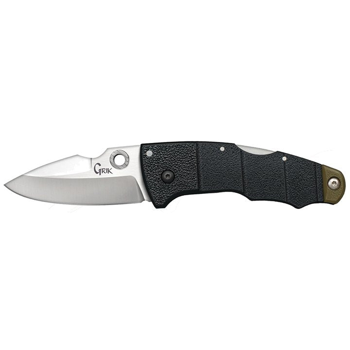 Cold Steel Grik Knife Black/OD Green 3" Blade 6-7/8" Overall