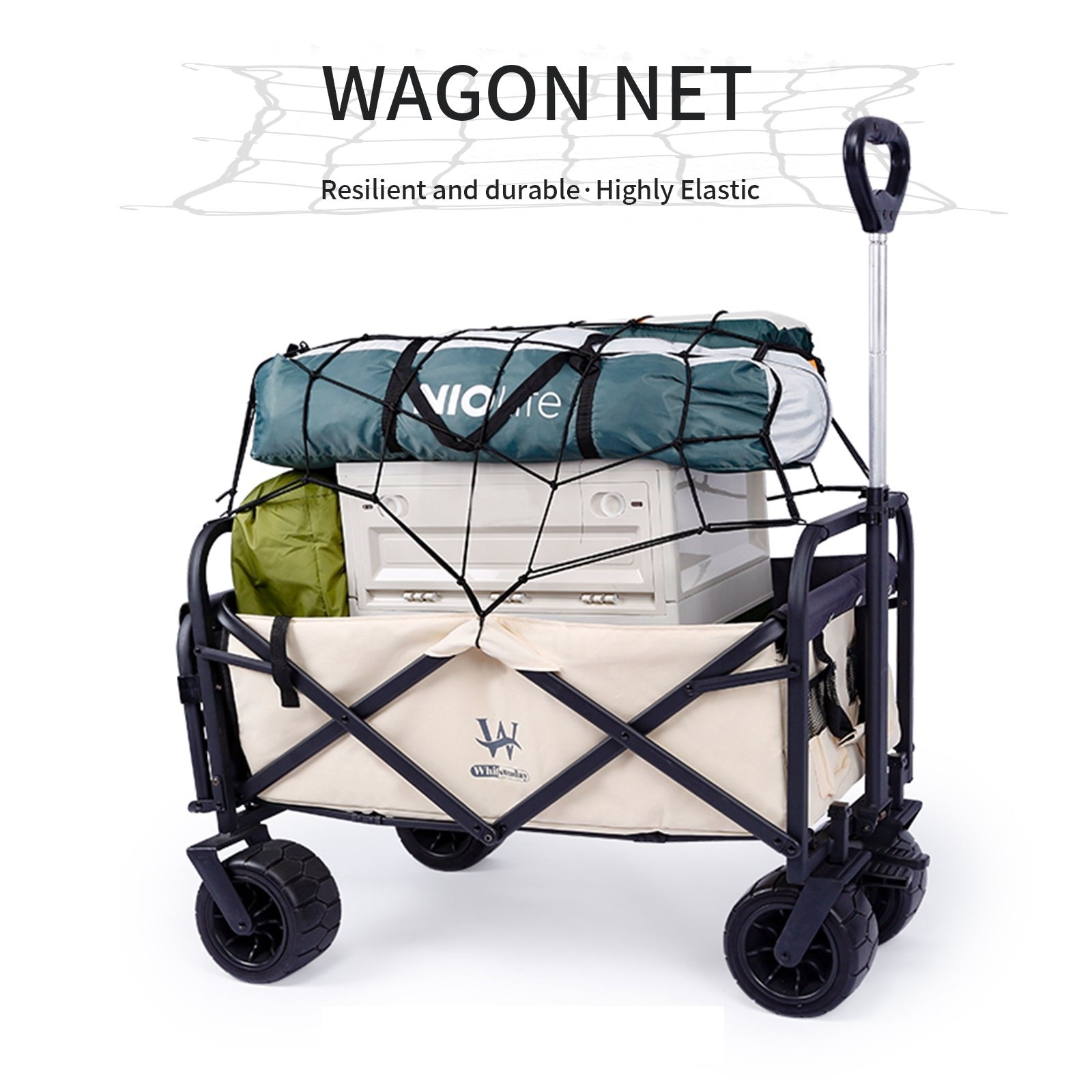 Whitsunday Cargo Net for Collapsible Folding Utility Wagon