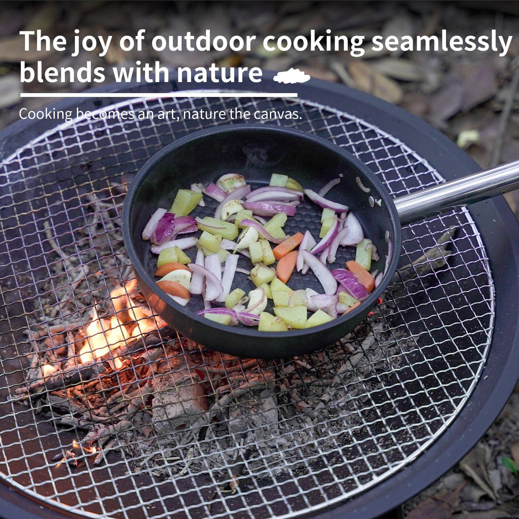 Whitsunday Wood Burning Fire Pit & BBQ Grill – 3-in-1 Outdoor Fire Pit