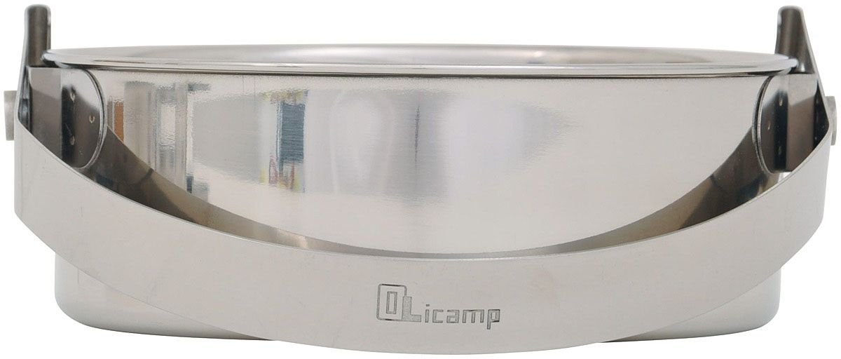 Olicamp Stainless Steel Mess Kit (Lightweight & Durable Backpacking Cookset)