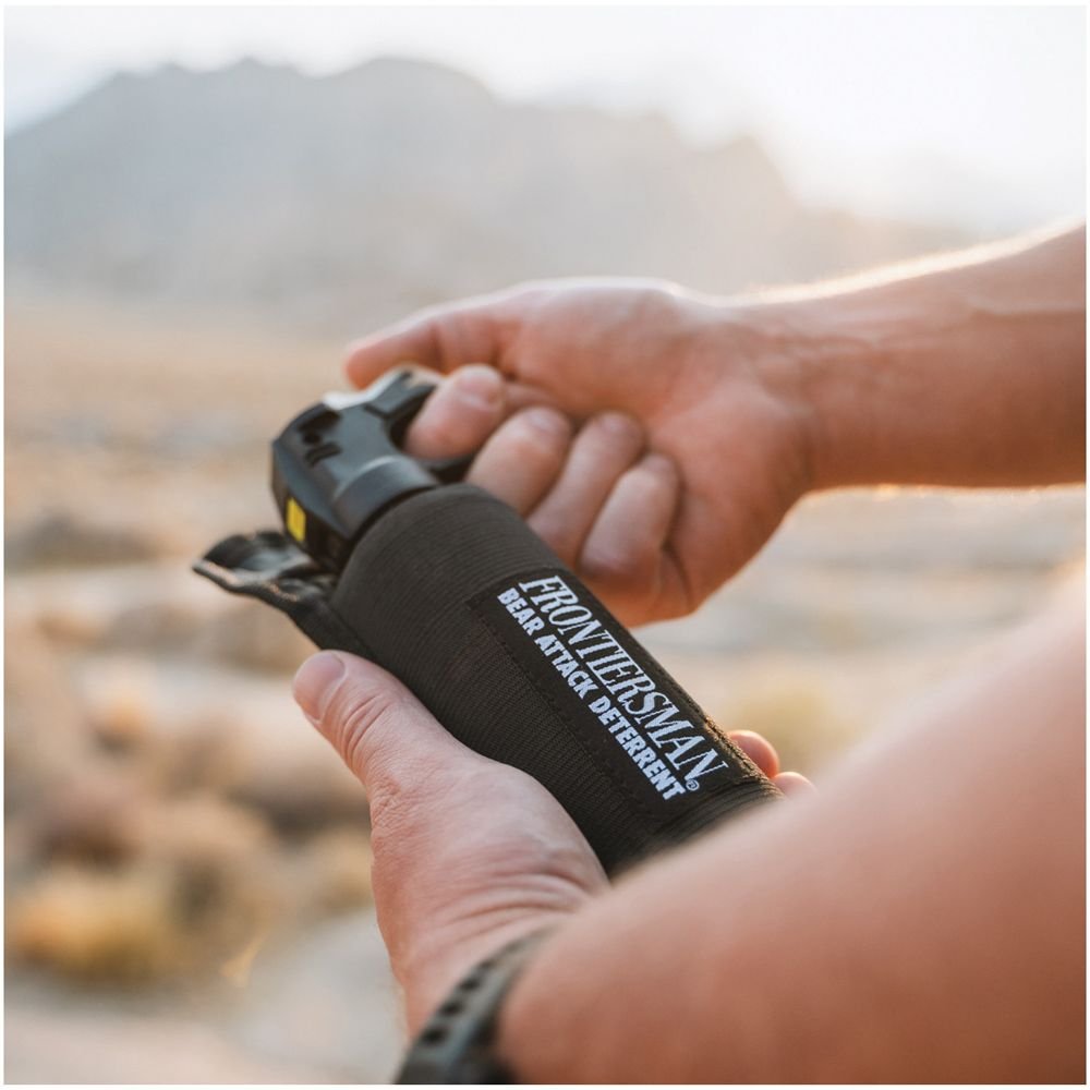 SABRE Frontiersman MAX Bear & Mountain Lion Spray – Maximum Strength Wildlife Defense
