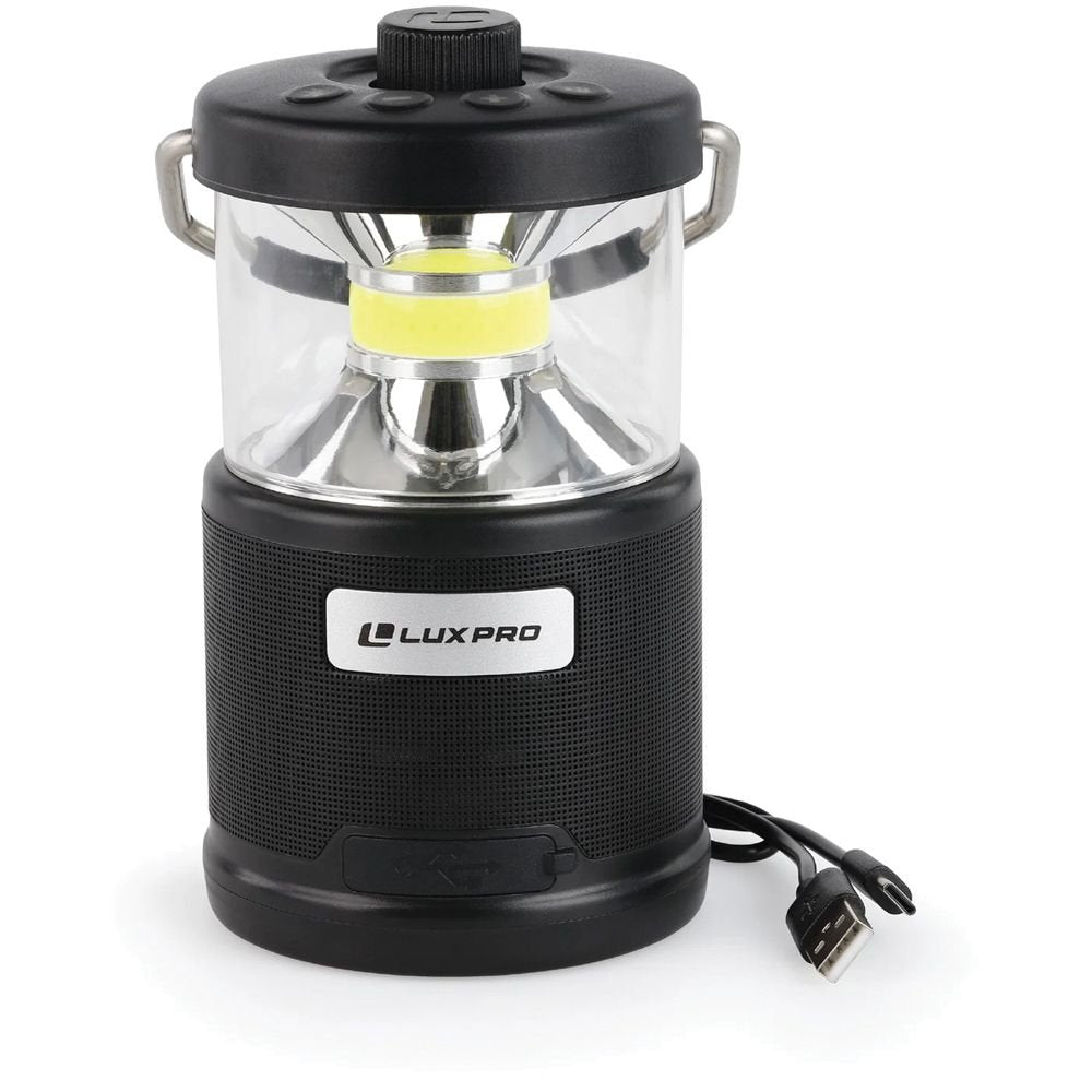 LUXPRO LP1530 Rechargeable 572 Lumen Bluetooth Speaker Lantern
