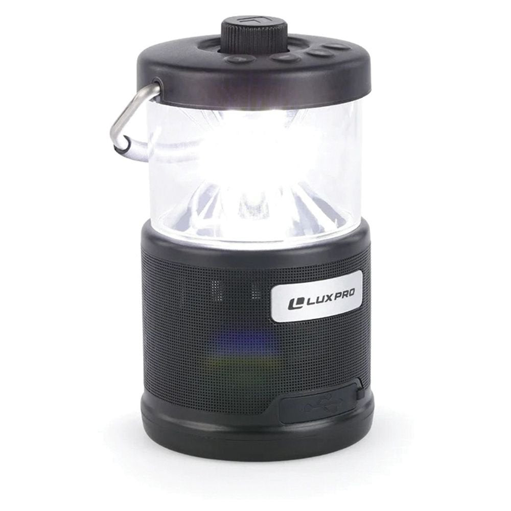 LUXPRO LP1530 Rechargeable 572 Lumen Bluetooth Speaker Lantern