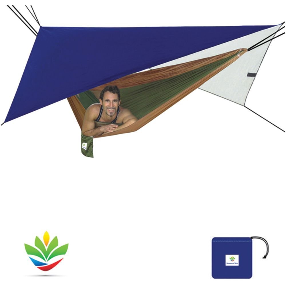 Hammock Bliss All-Purpose Shelter – Waterproof Hammock Tarp & Gear Cover