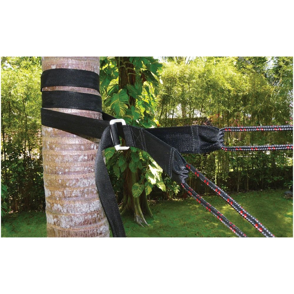 Hammock Bliss Deluxe Cinching Tree Straps – Adjustable Hammock Suspension (2-Pack)