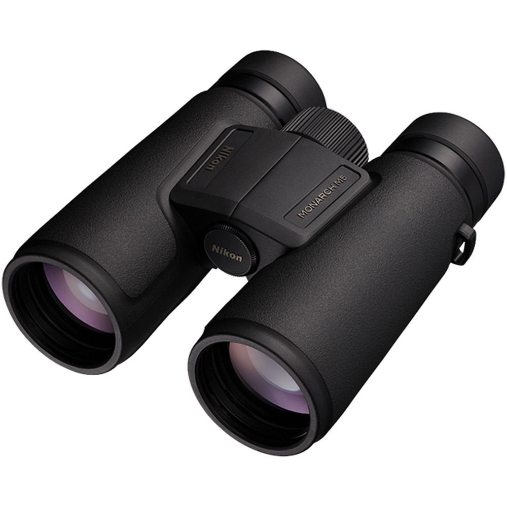 Nikon MONARCH M5 10×42 Binoculars – Includes Neck Strap, Case & Lens Caps