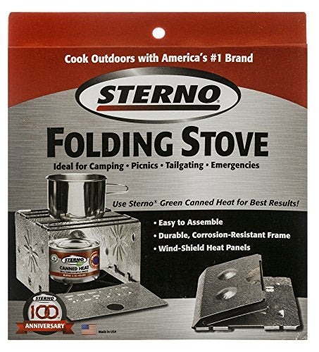 Sterno Single Burner Folding Stove