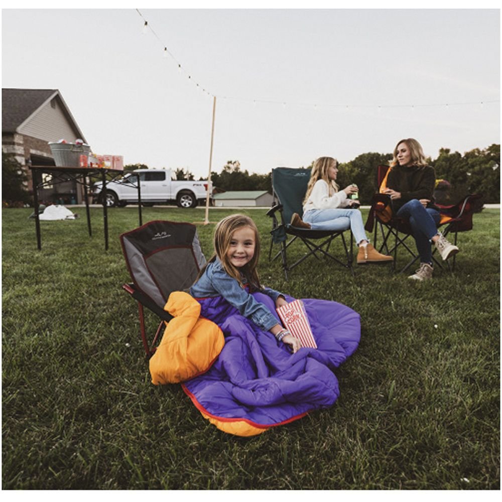 ALPS Mountaineering Rendezvous Compact Folding Chair – Salsa & Charcoal Outdoor Chair