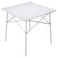 Aluminum Camp Table – Folding Camping & Tailgating Table with Carry Bag