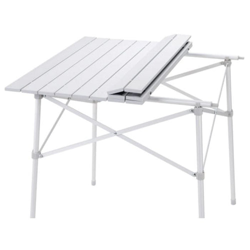 Aluminum Camp Table – Folding Camping & Tailgating Table with Carry Bag