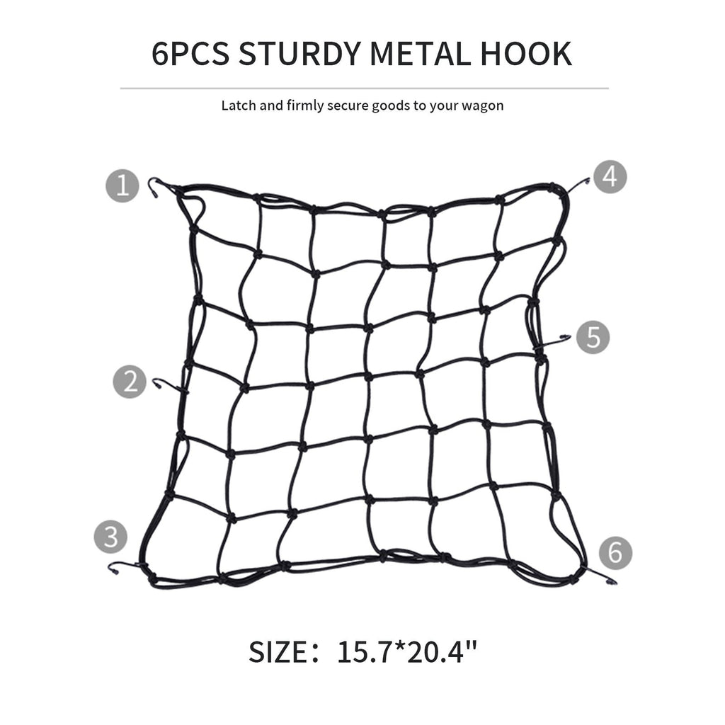 Whitsunday Cargo Net for Collapsible Folding Utility Wagon