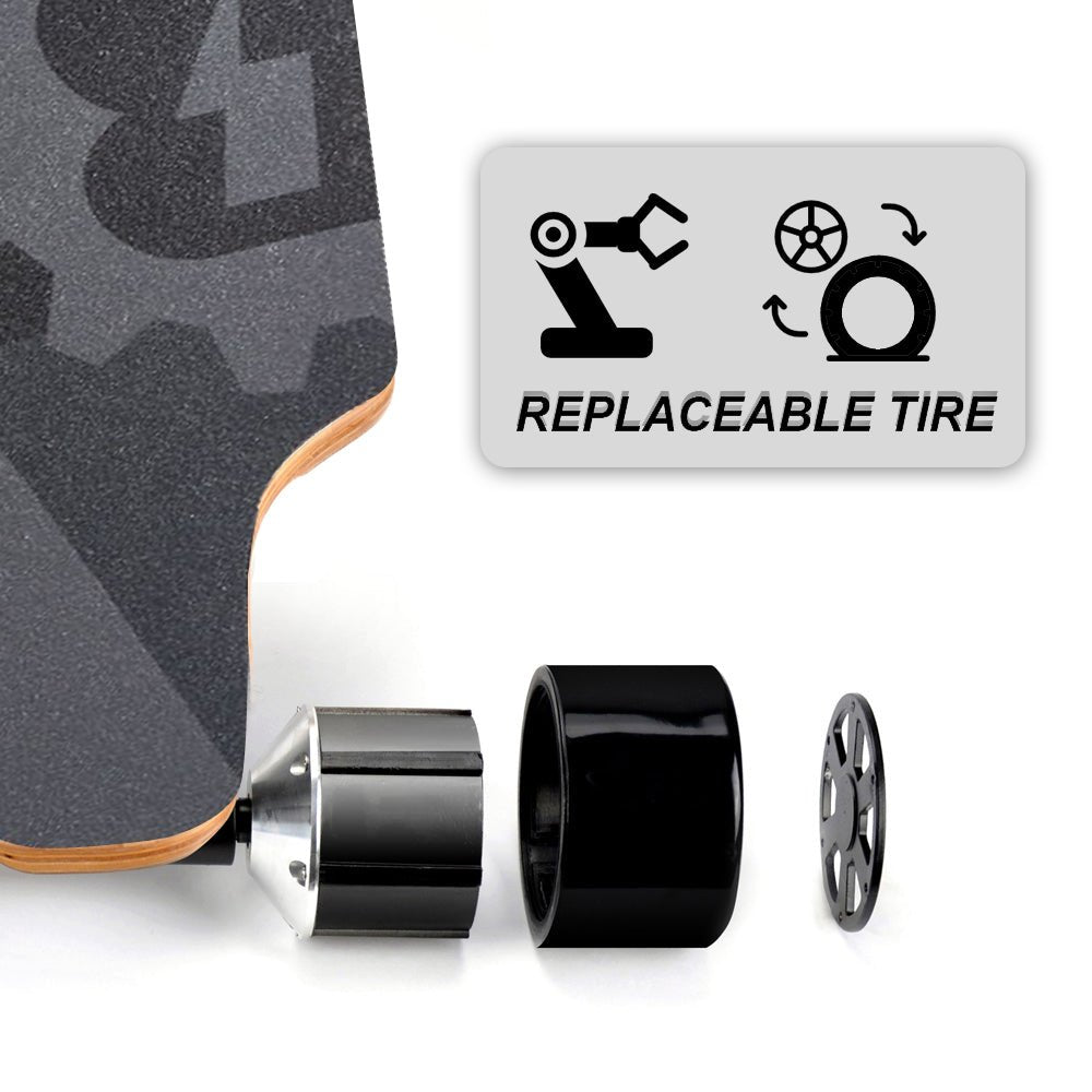 Blitzart 38" Electric Skateboard - 3.3" Wheels