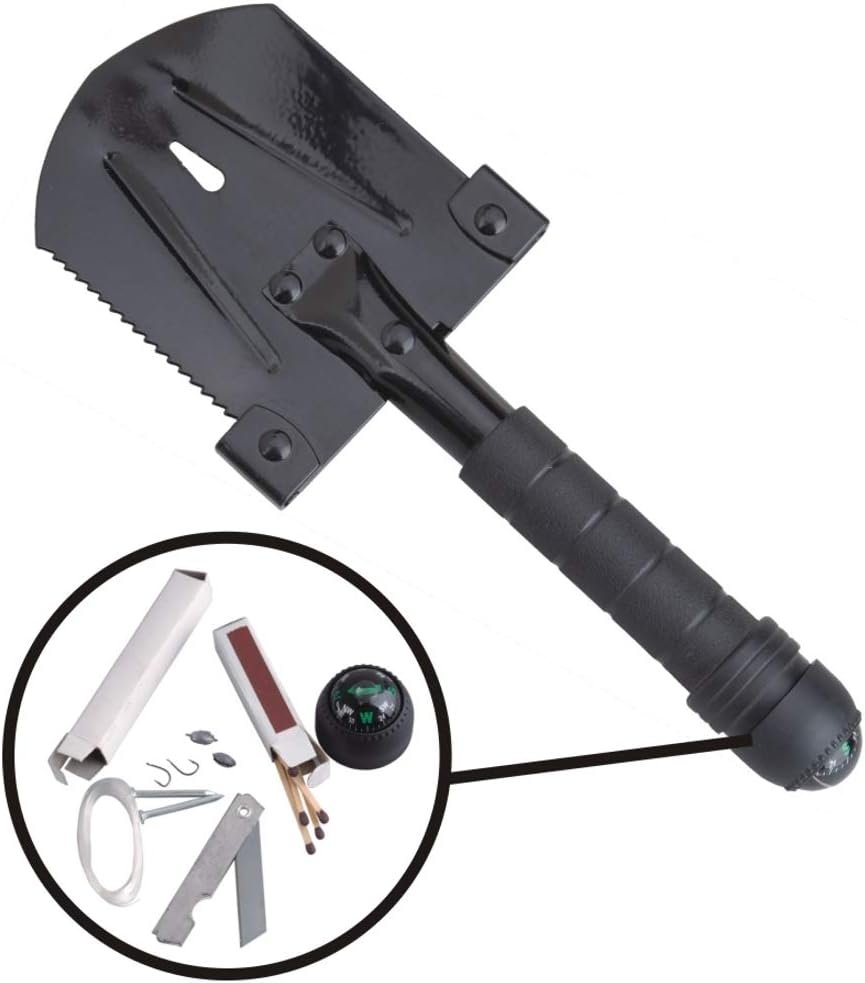 AceCamp Survivor Multi-Tool Shovel (12-in-1)