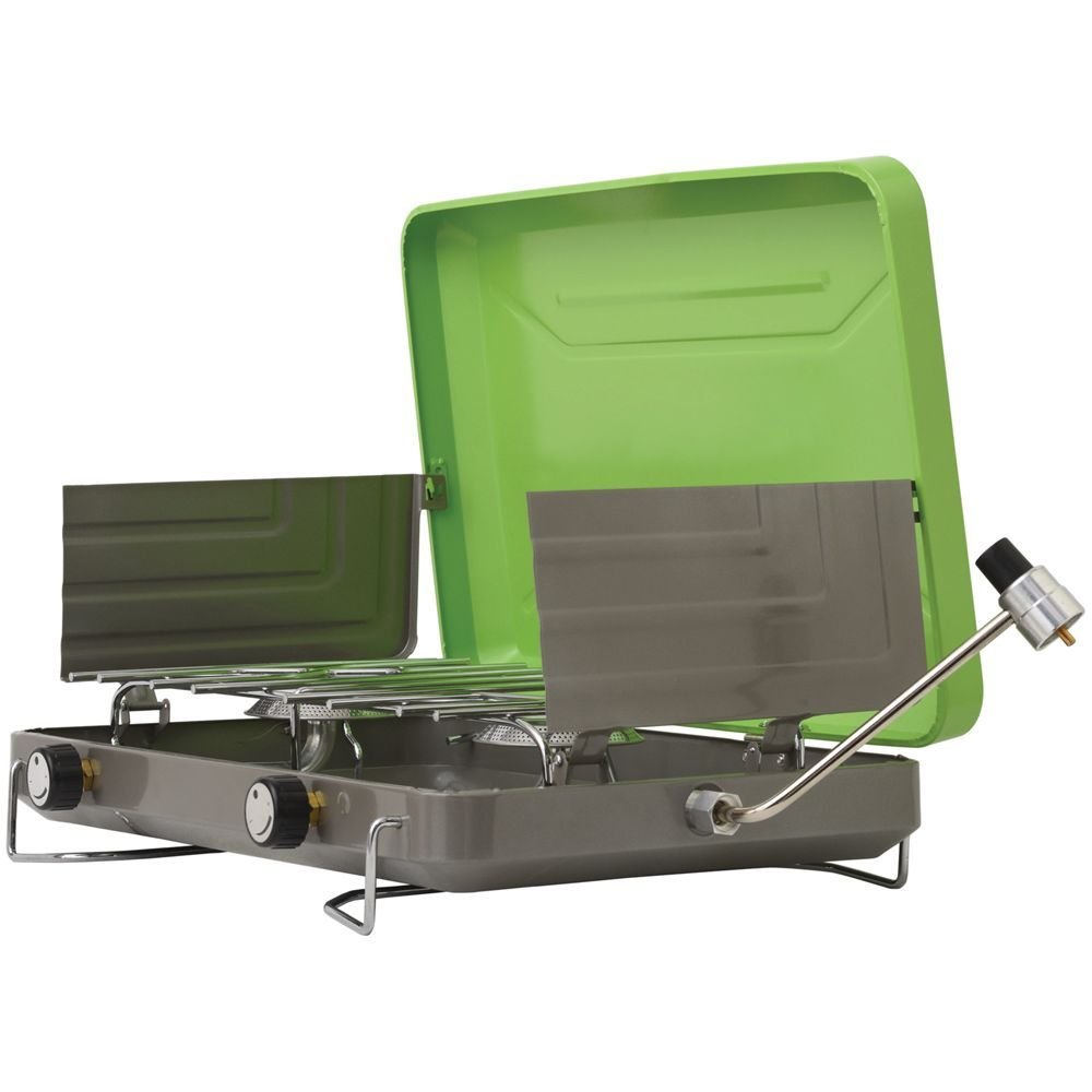 2-Burner High Output Portable Table Top Propane Camping Stove