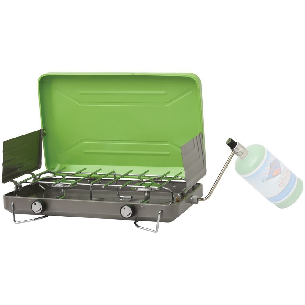 2-Burner High Output Portable Table Top Propane Camping Stove