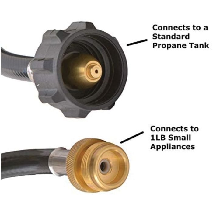 4 Ft. Propane Hose and Adapter